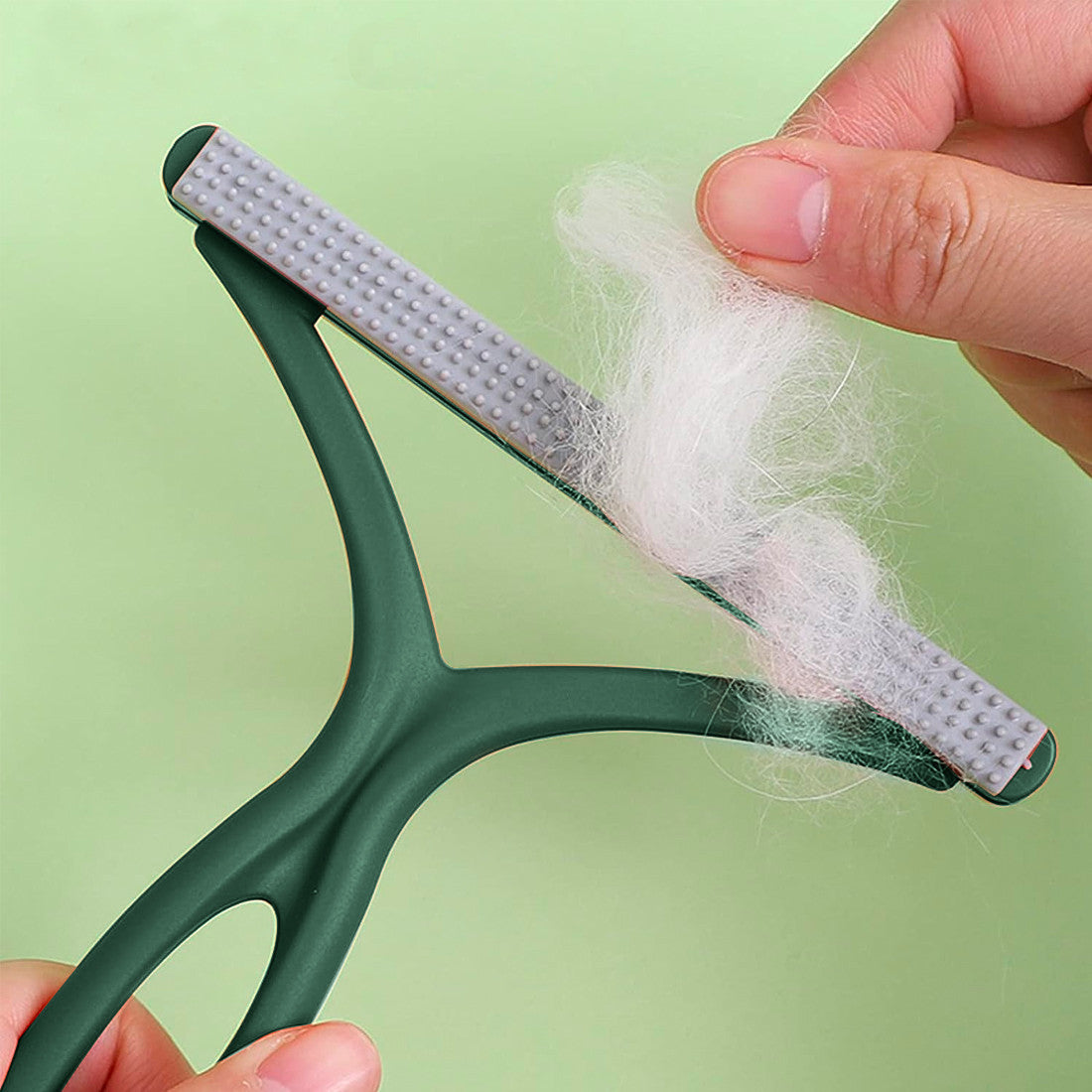 Ensemble de 2 Enleveurs de Peluches Manuelles Brosse Gratte-Peluches Portable
