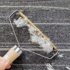 Ensemble de 2 Enleveurs de Peluches Manuelles Brosse Gratte-Peluches Portable