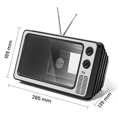 Amplificateur d'image pour smartphone effet loupe 12" Style Vintage