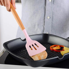 Set 12 ustensiles cuisine silicone qualité alimentaire antiadhésifs résistants