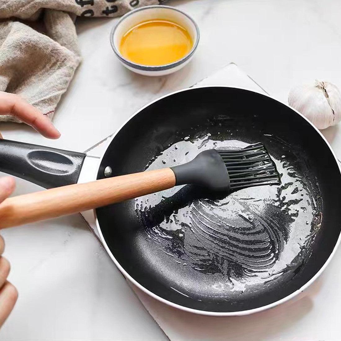 Set 12 ustensiles cuisine silicone qualité alimentaire antiadhésifs résistants