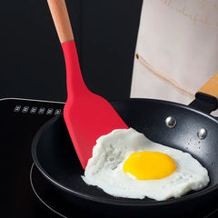 Set 12 ustensiles cuisine silicone qualité alimentaire antiadhésifs résistants