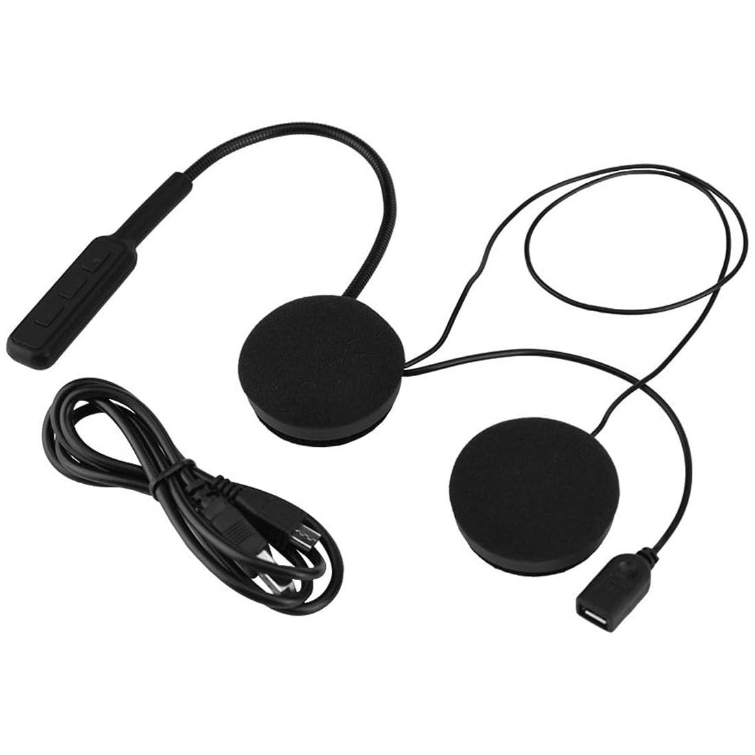 Écouteurs pour casque de moto avec Bluetooth et serre-tête pour les appels