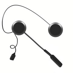 Écouteurs pour casque de moto avec Bluetooth et serre-tête pour les appels