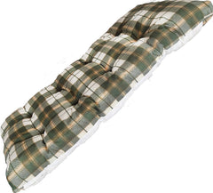 Coussin remplacement rembourré bois pour fauteuil relaxant MAS026 Motif écossais