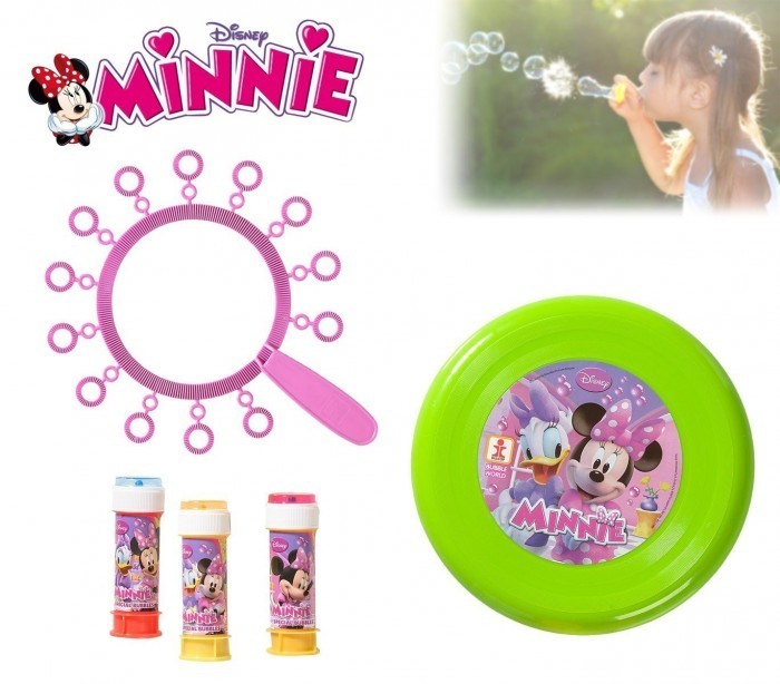 Ensemble de jouets pour les garçons et les filles (frisbee +trompettes à bulles)