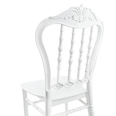 Set 4 chaises Emilia en polypropylène design pour la restauration et événements