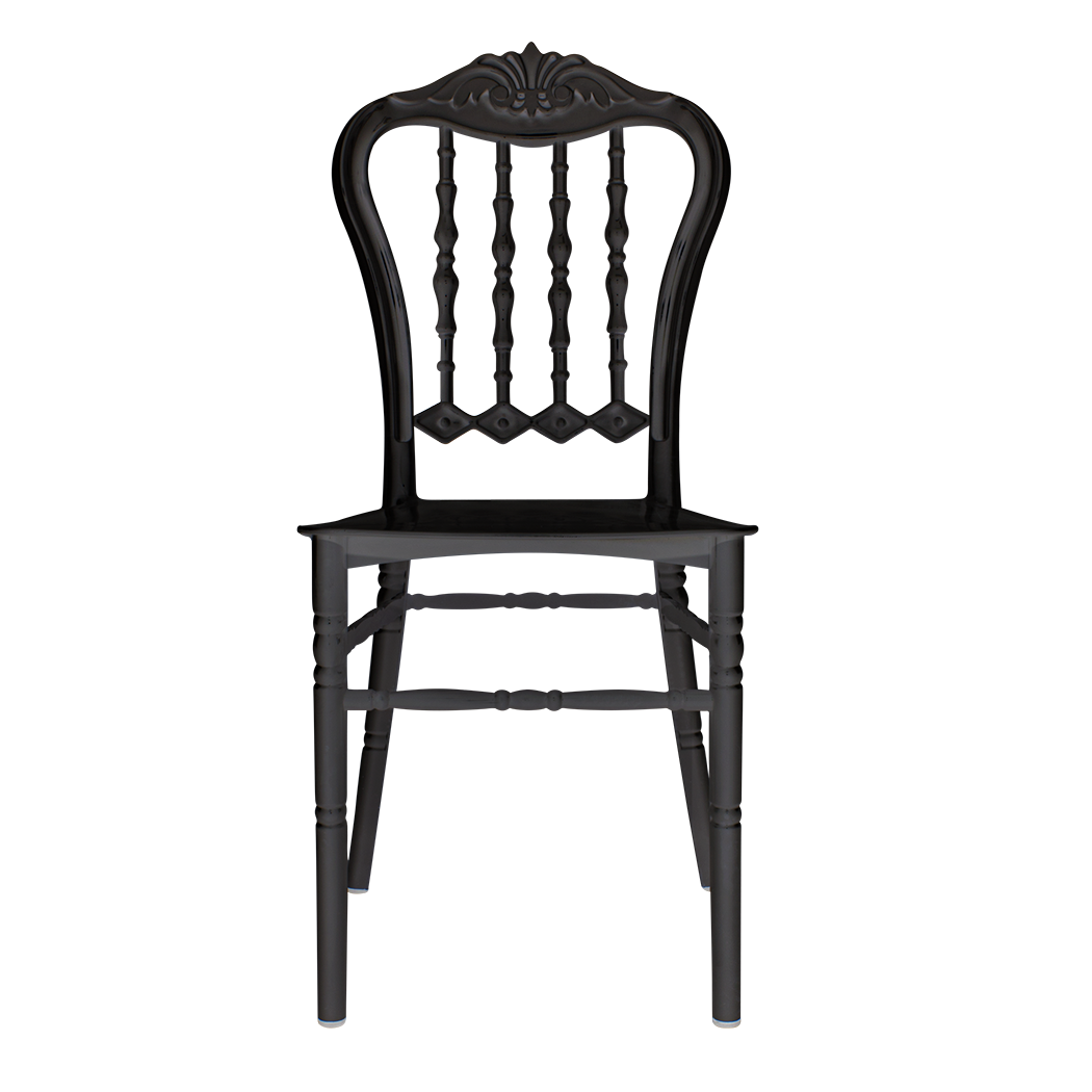 Set 6 chaises Emilia en polypropylène design pour la restauration et événements