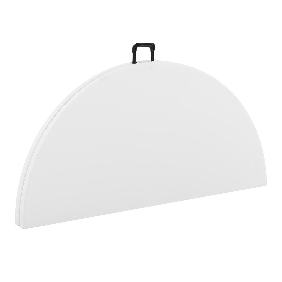 Table pliante ronde ASIA de 180 cm en résine blanche pour le service traiteur