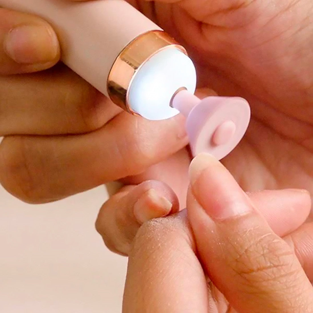 Mini Ponceuse à Ongles Électrique Portable Rechargeable 12000 tr/min 2 Vitesses