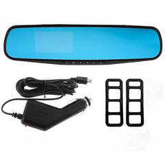 Rétroviseur avec caméra et écran LCD 4.3" DVR Vidéo Full HD 1080P