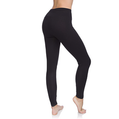 Leggings Taille Haute pour Femme en Tissu Élastique d'Automne Pantalon de Sport