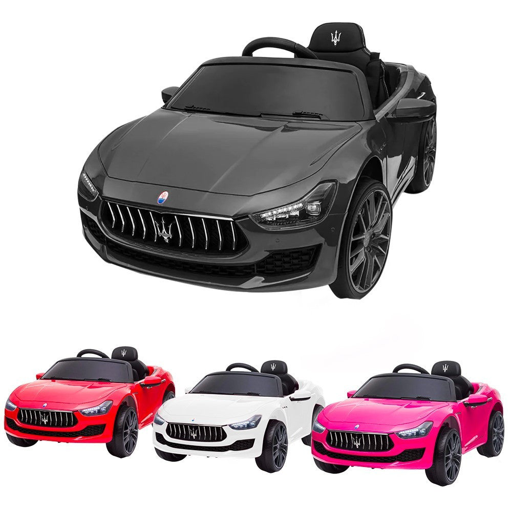 LT880 MASERATI GHIBLI voiture électrique pour enfants avec lumière LED 12V e MP3