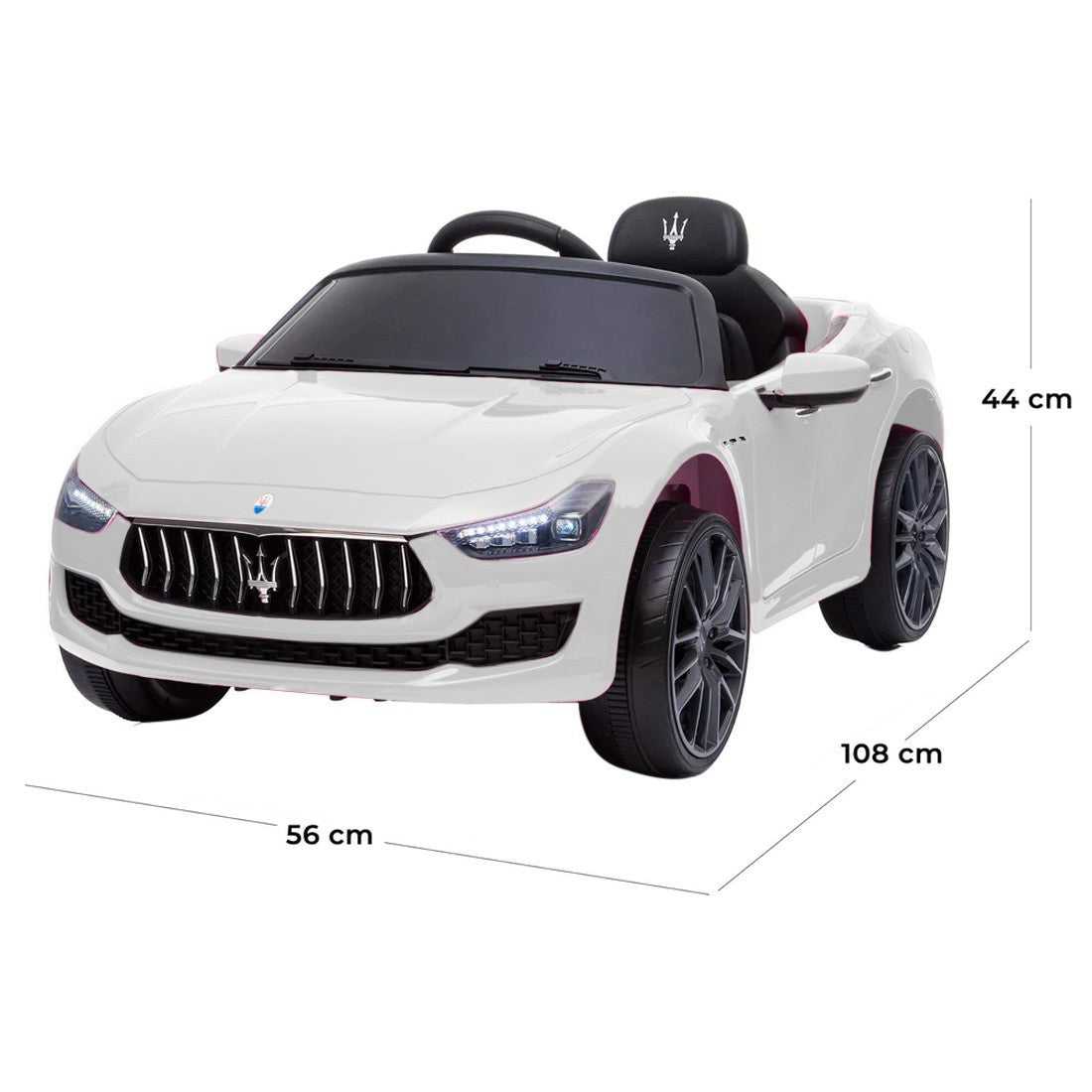 LT880 MASERATI GHIBLI voiture électrique pour enfants avec lumière LED 12V e MP3