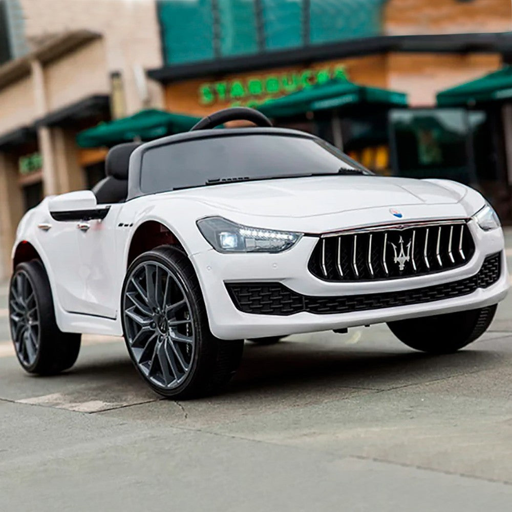 LT880 MASERATI GHIBLI voiture électrique pour enfants avec lumière LED 12V e MP3