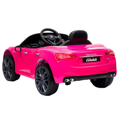 LT880 MASERATI GHIBLI voiture électrique pour enfants avec lumière LED 12V e MP3