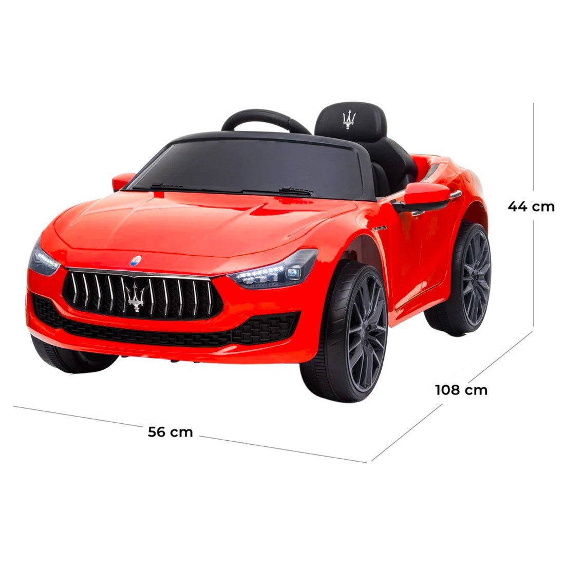 LT880 MASERATI GHIBLI voiture électrique pour enfants avec lumière LED 12V e MP3