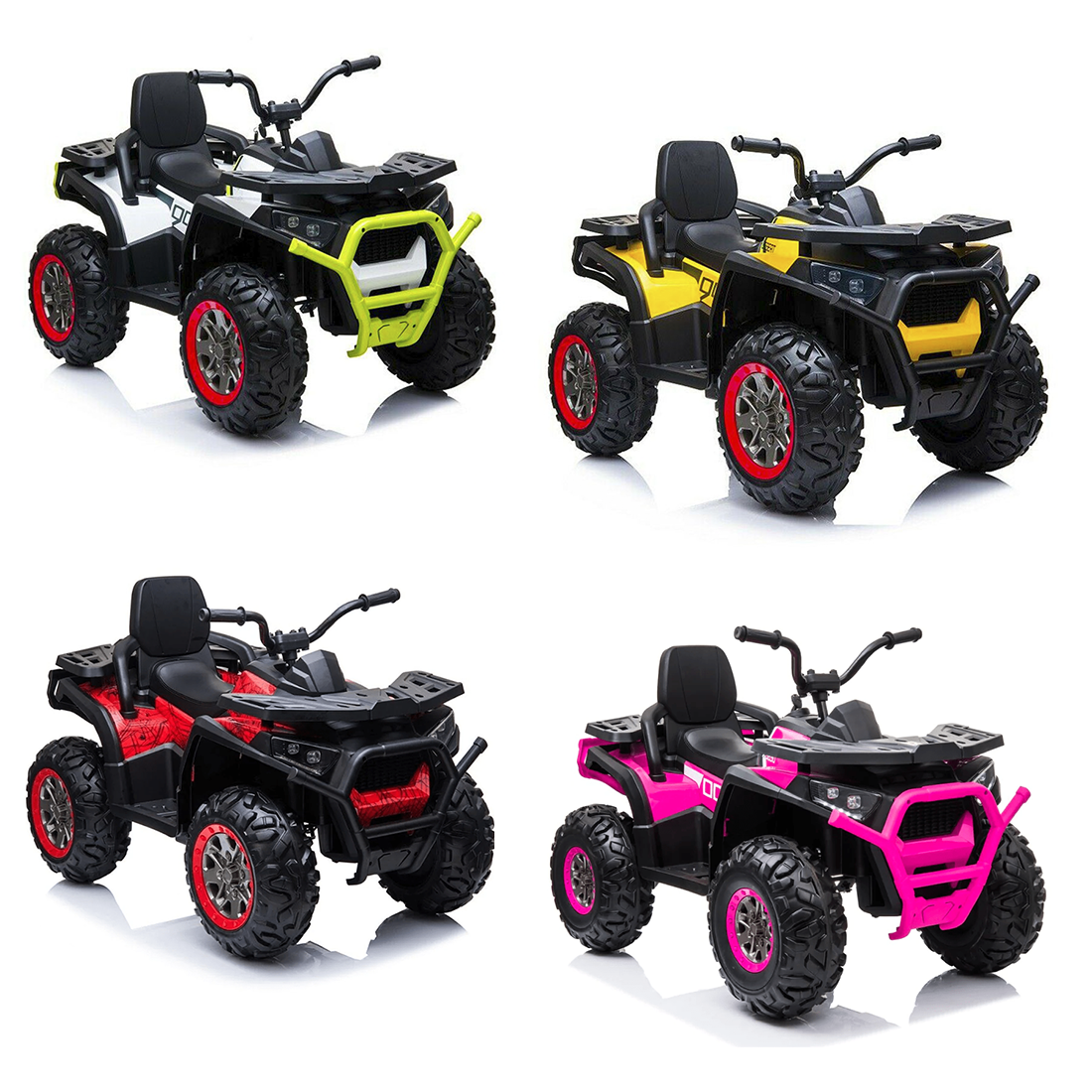 Quad électrique LT898 ATV 2.0 pour enfants avec MP3 et 4 amortisseurs
