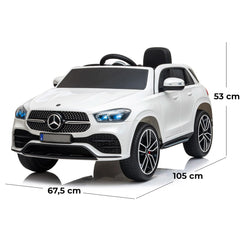 LT920 Voiture électrique pour enfants Mercedes GLE 450 télécommande MP3 et LED