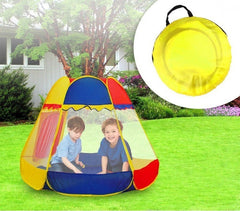 Tente de jardin Enfant- Forme Hexagonale avec 2 fenêtres - LINE GIGIOCHI