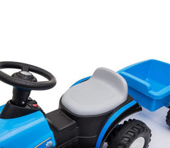 LT921 Tracteur électrique enfants New Holland Small 6V remorque lumières et sons