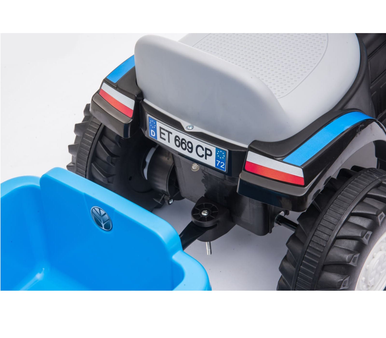 LT928 Mini quad électrique enfants Deluxe 6V lumières sons et coffre rangement