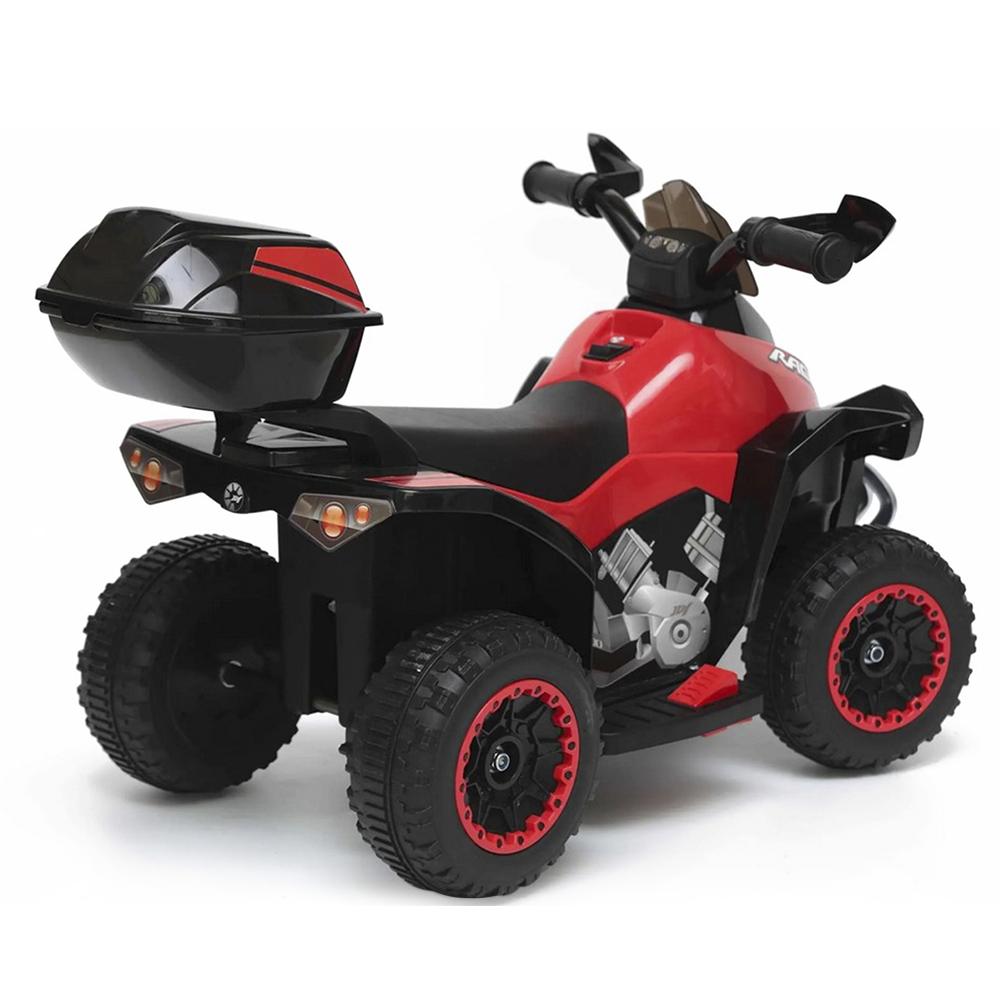 LT928 Mini quad électrique enfants Deluxe 6V lumières sons et coffre rangement