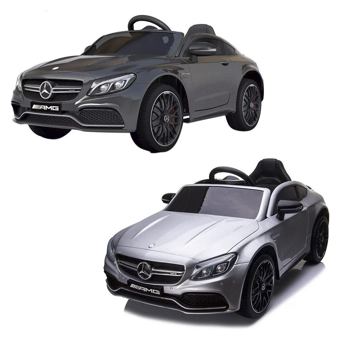 LT925 Voiture électrique enfants Mercedes C63 peinture métallisée, télécommande