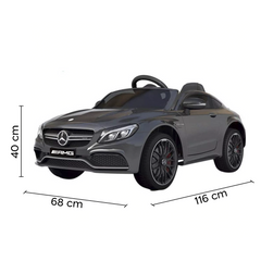 LT925 Voiture électrique enfants Mercedes C63 peinture métallisée, télécommande