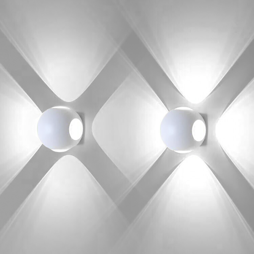 Applique mural Lampe LED Ronde 12W Angle de Lumière 120° 6500K Lumière Froide