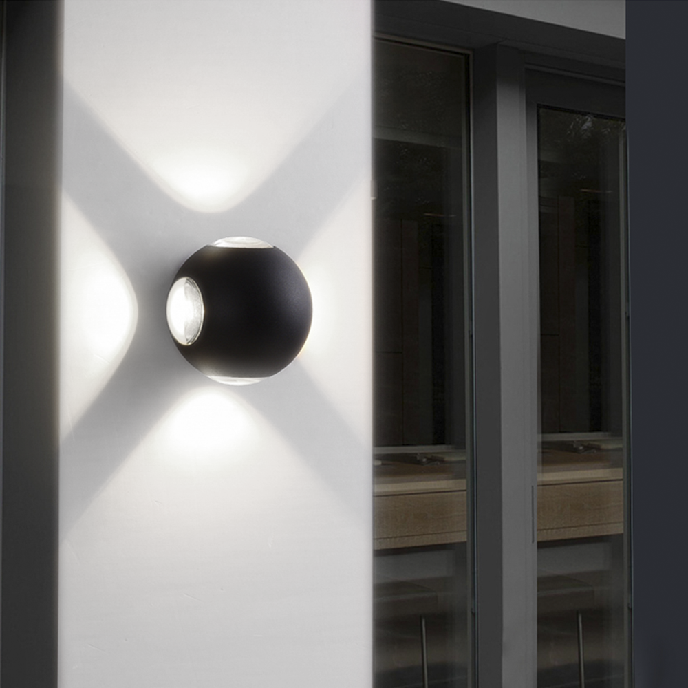 Applique mural Lampe LED Ronde 12W Angle de Lumière 120° 6500K Lumière Froide