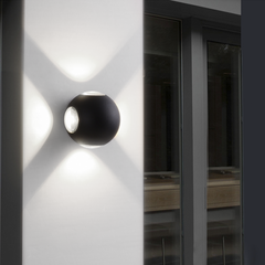 Applique mural Lampe LED Ronde 12W Angle de Lumière 120° 6500K Lumière Froide