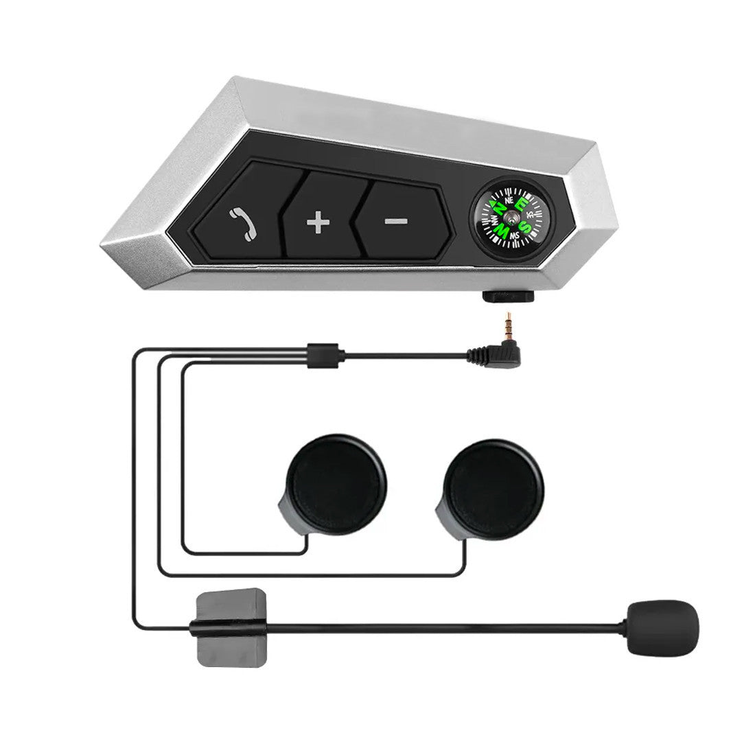 Kit d'appel sans fil pour casque de moto avec écouteurs Bluetooth étanches