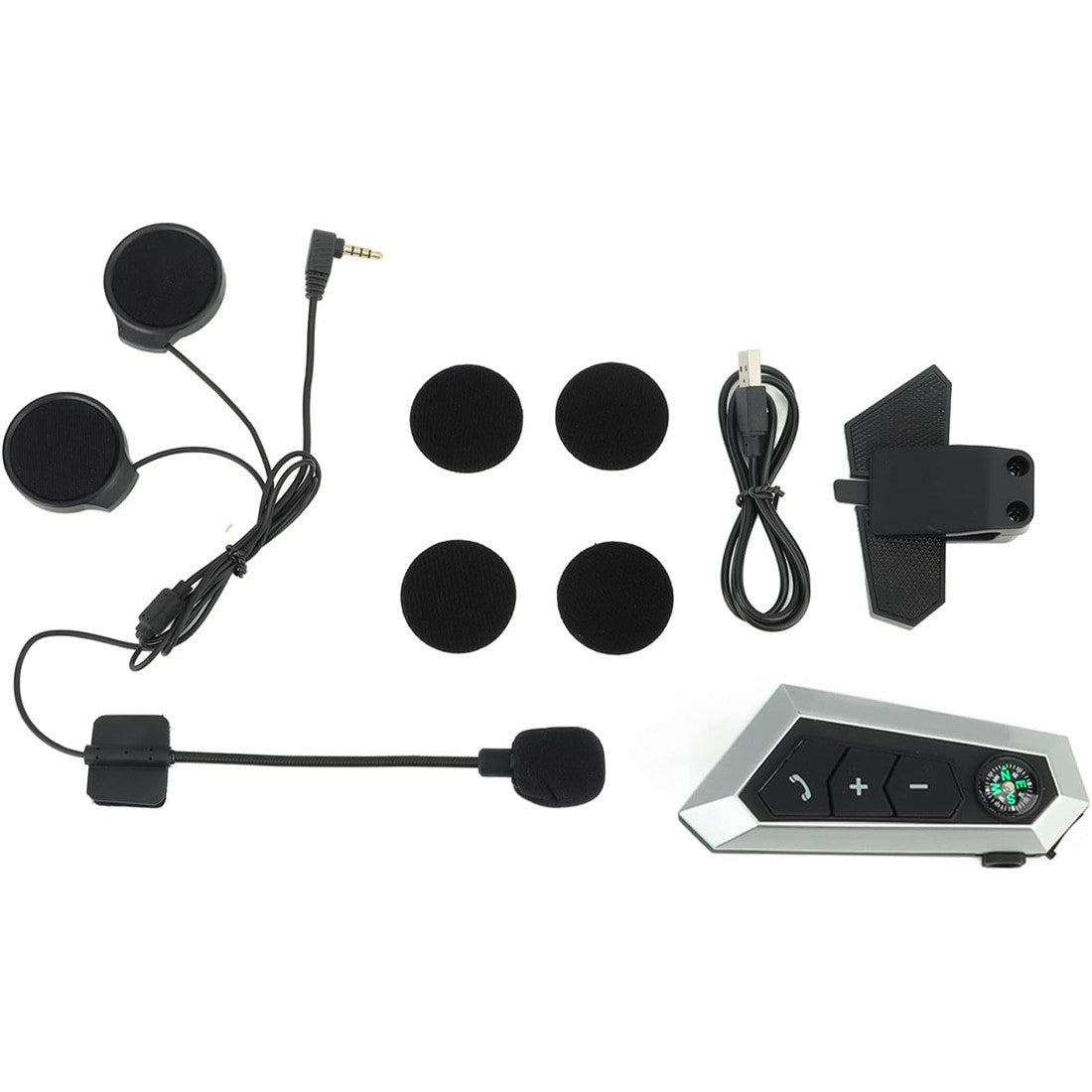 Kit d'appel sans fil pour casque de moto avec écouteurs Bluetooth étanches