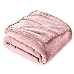Couverture lisse pour lit matrimonial Barcelone 210x240cm, en peluche très douce