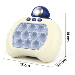Jouet électronique Pop-it Push pour enfants 3 ans + console de jeu sensorielle