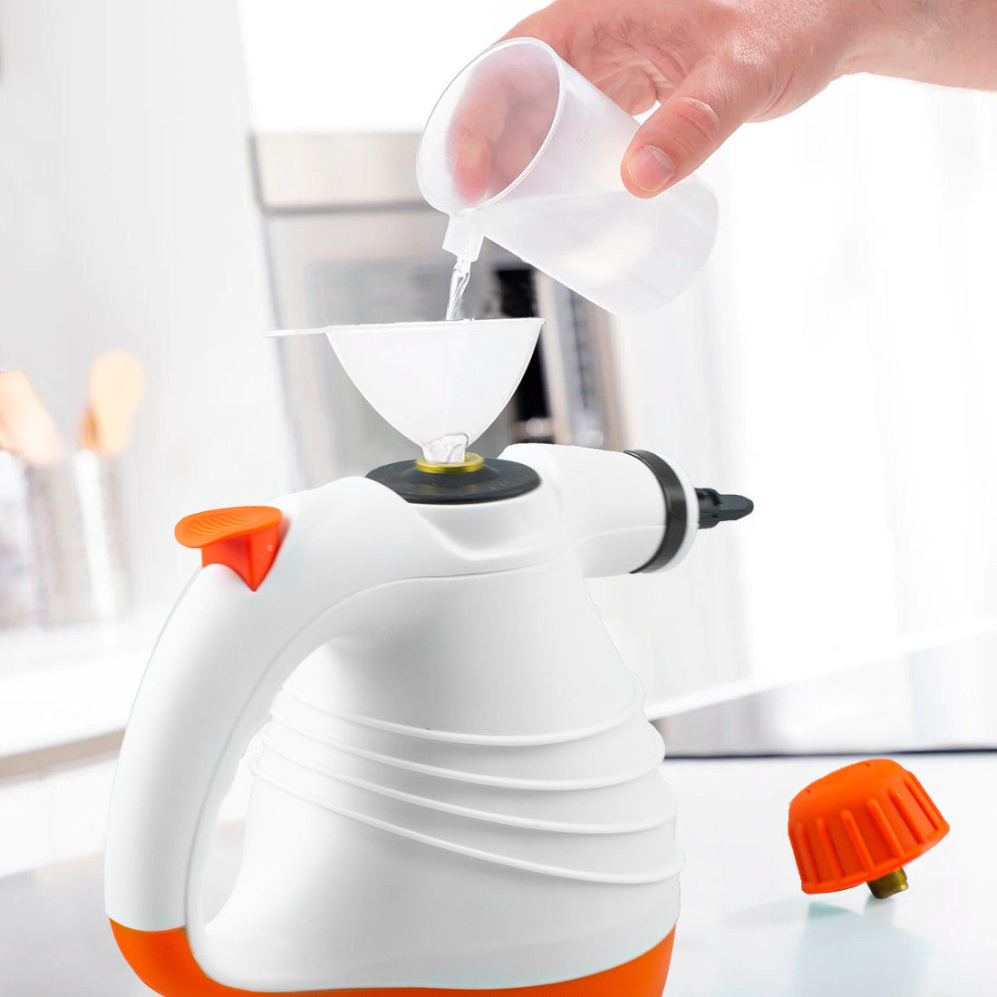 Nettoyeur à vapeur électrique 400ml JCP-302 Multifonction 9-1 Vaporisateur 1050W