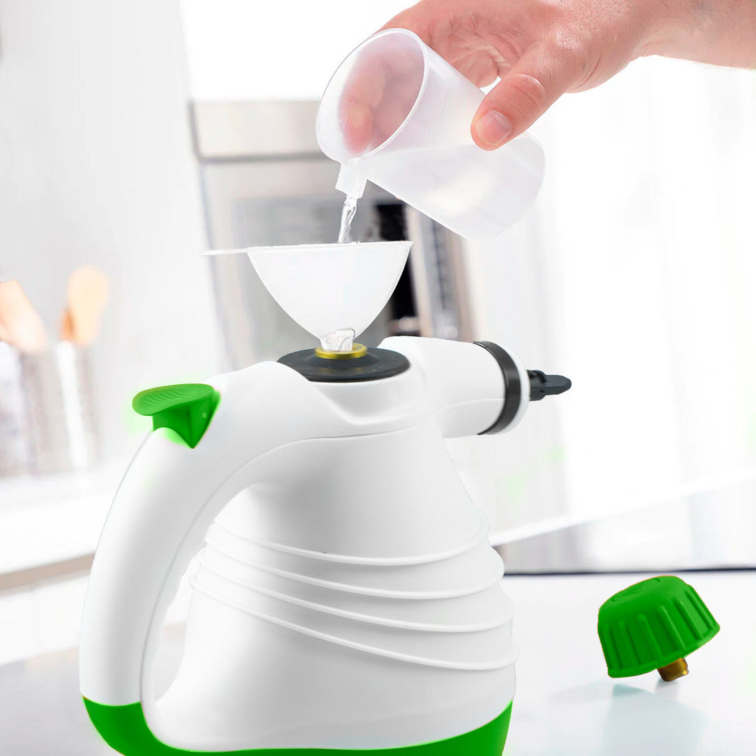 Nettoyeur à vapeur électrique 400ml JCP-302 Multifonction 9-1 Vaporisateur 1050W