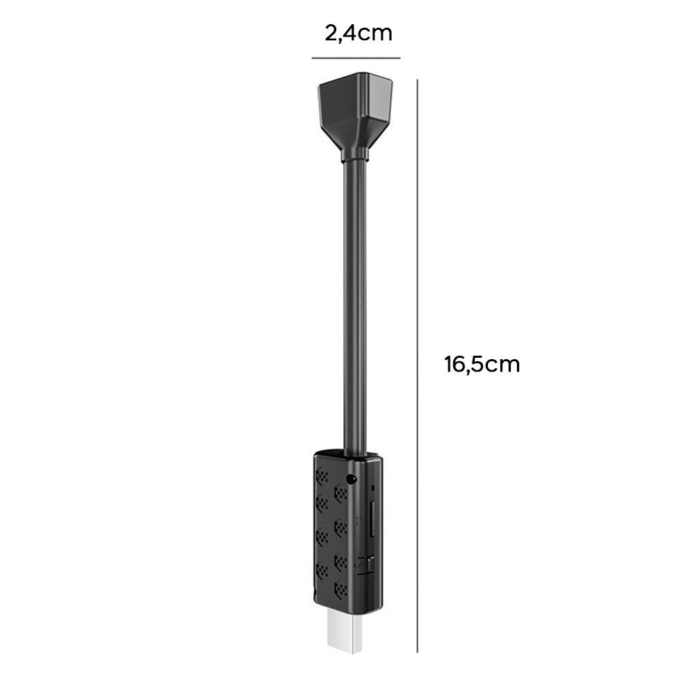 Mini Caméra Sans Fil Portable 4K HD Q-SX30 avec Contrôle à Distance Wi-Fi APP