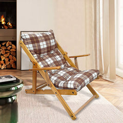 MAS011 Fauteuil inclinable en hêtre Amalfi ArtLegno 108x65x60cm 2 couleurs