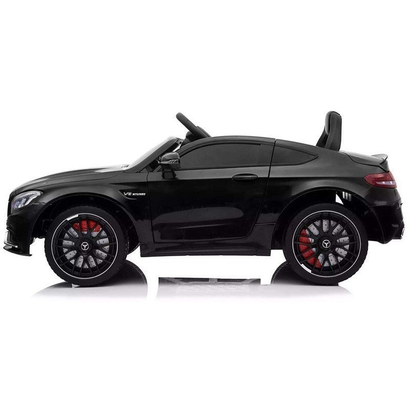 LT896 Voiture électrique enfants Mercedes C63 télécommande Phares MP3-AUX-USB