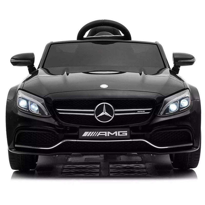 LT896 Voiture électrique enfants Mercedes C63 télécommande Phares MP3-AUX-USB