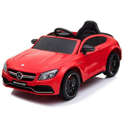 LT896 Voiture électrique enfants Mercedes C63 télécommande Phares MP3-AUX-USB