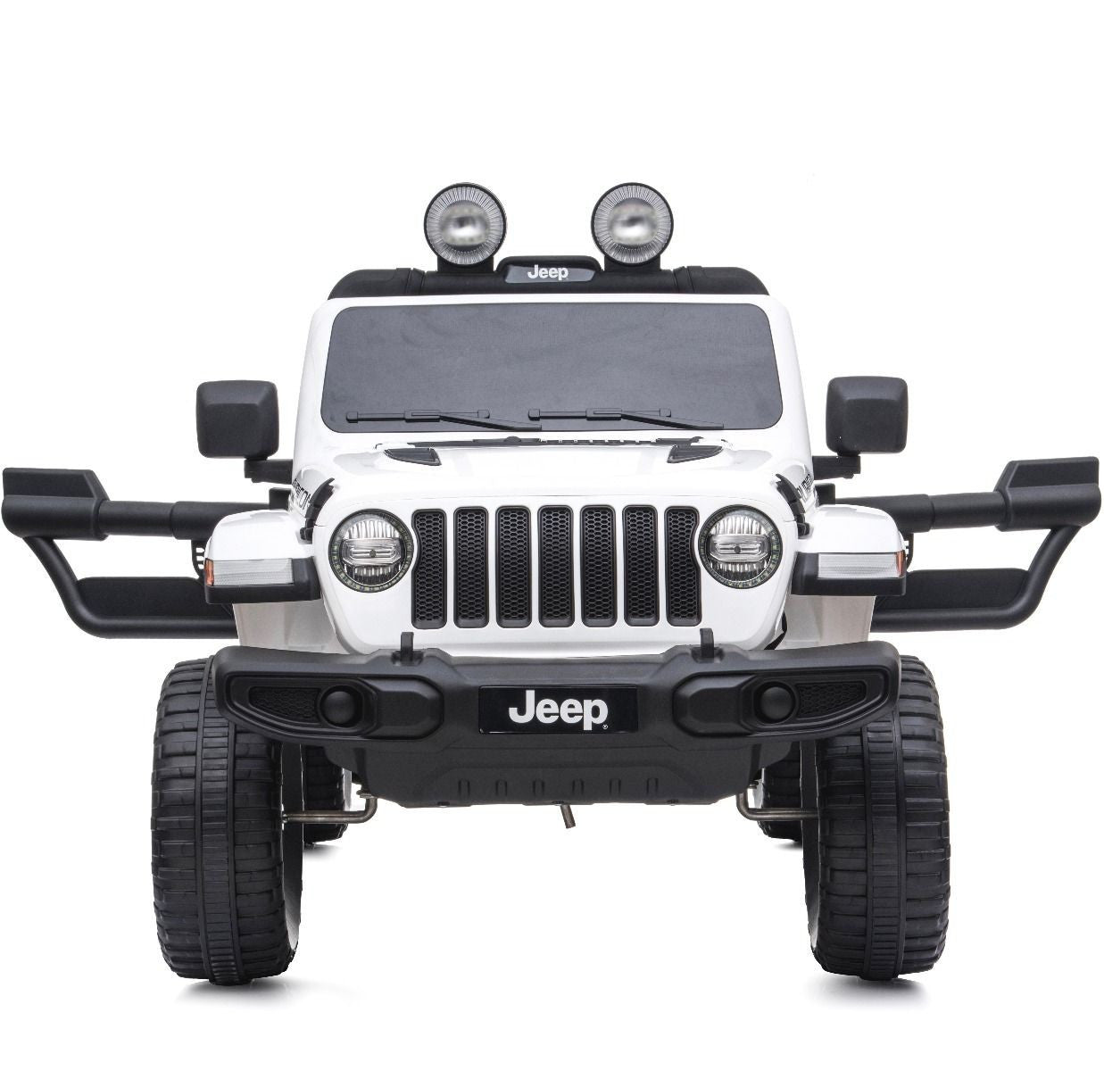 Jeep Wrangler pour enfants 12V BIPOSTO télécommandé lumières et sons écran MP4