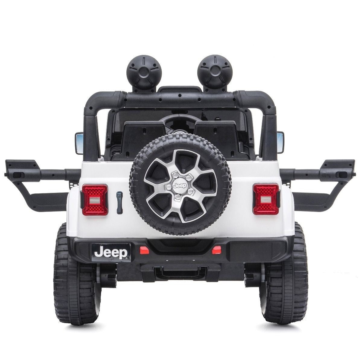 Jeep Wrangler pour enfants 12V BIPOSTO télécommandé lumières et sons écran MP4