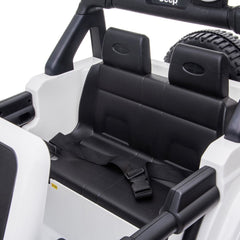 Jeep Wrangler pour enfants 12V BIPOSTO télécommandé lumières et sons écran MP4