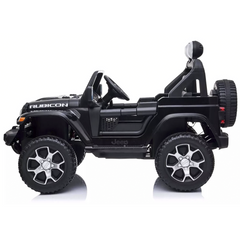 Jeep Wrangler pour enfants 12V BIPOSTO télécommandé lumières et sons écran MP4
