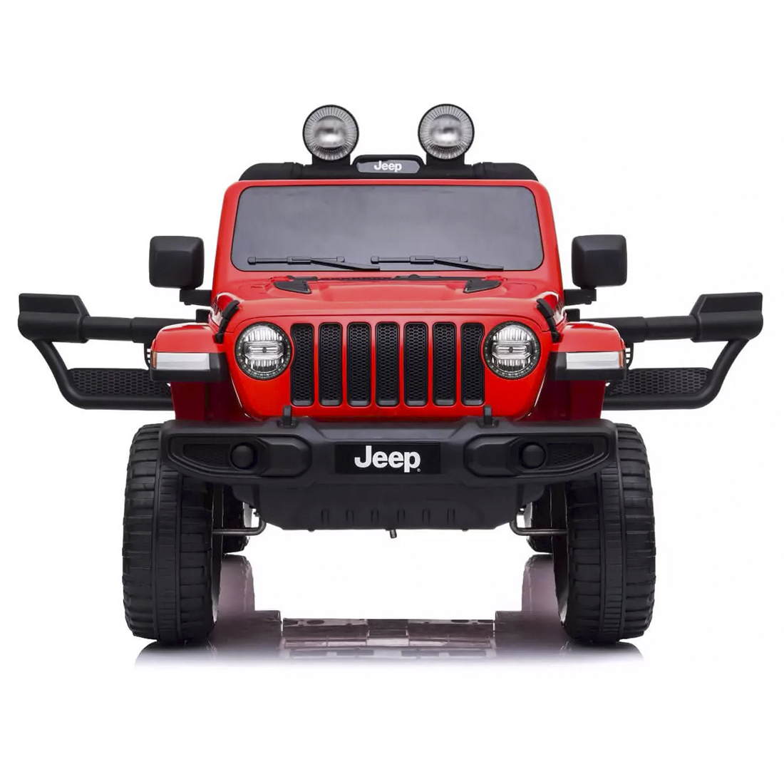 Jeep Wrangler pour enfants 12V BIPOSTO télécommandé lumières et sons écran MP4