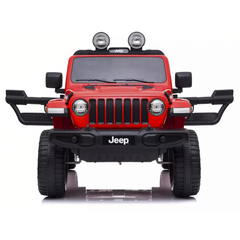Jeep Wrangler pour enfants 12V BIPOSTO télécommandé lumières et sons écran MP4