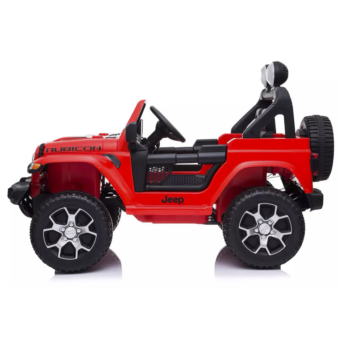Jeep Wrangler pour enfants 12V BIPOSTO télécommandé lumières et sons écran MP4